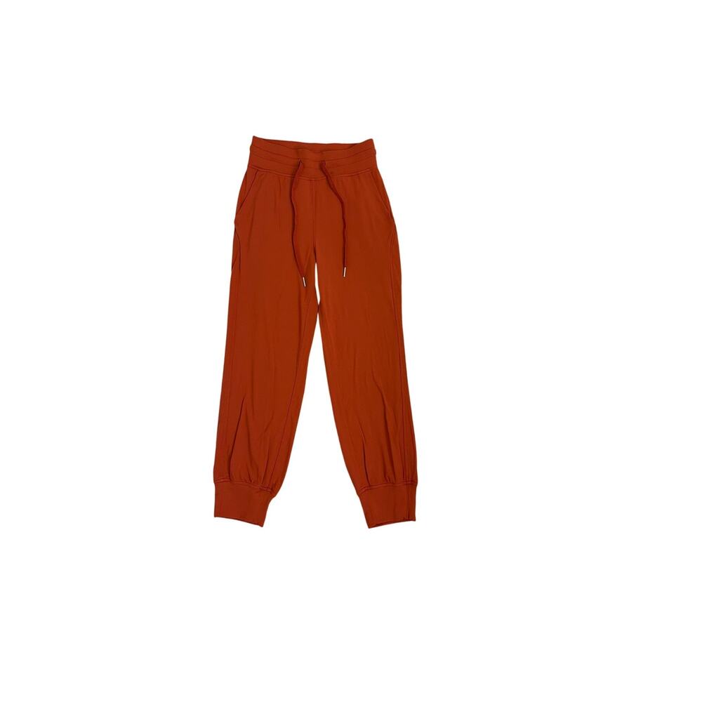 Lululemon Ready to Rulu Athletic Pants High-Rise Ankle Jogger Orange Size 2